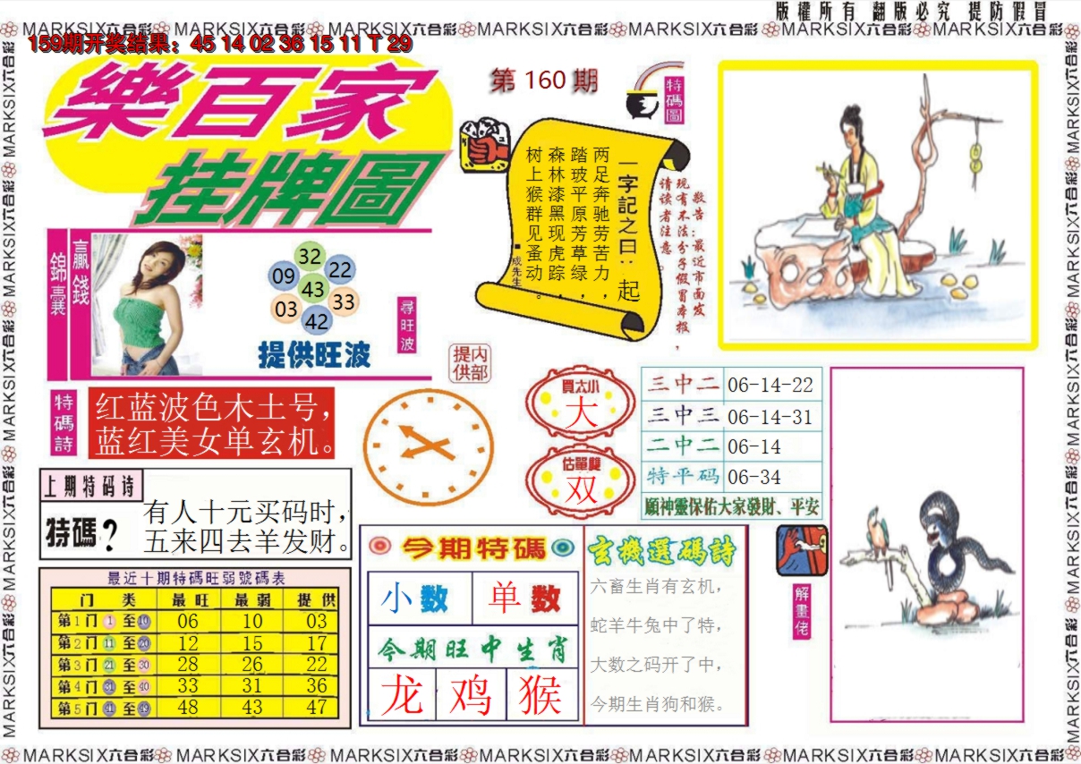2024160期乐百家挂牌图