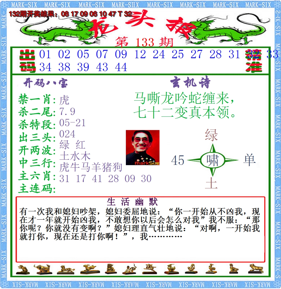 2024133期澳门龙头报