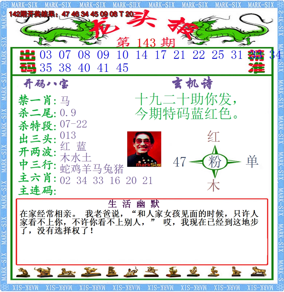2024143期澳门龙头报