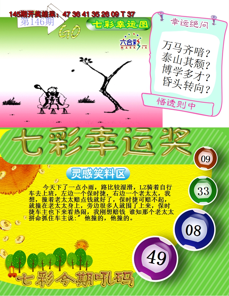 2024146期七彩幸运奖