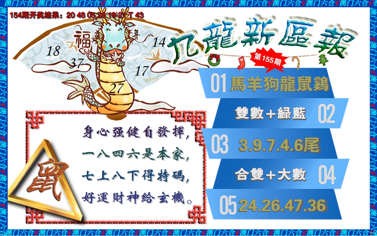2024155期澳门新区报