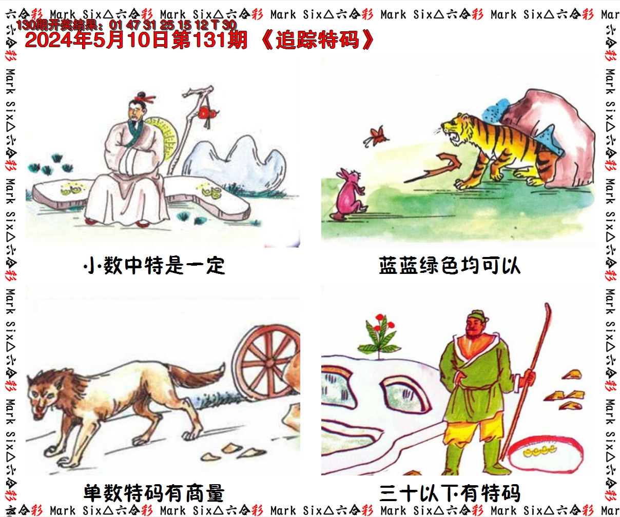 2024131期追踪特码