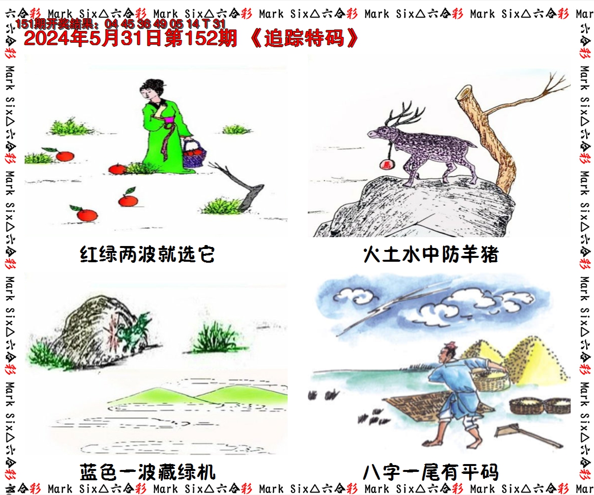 2024152期追踪特码