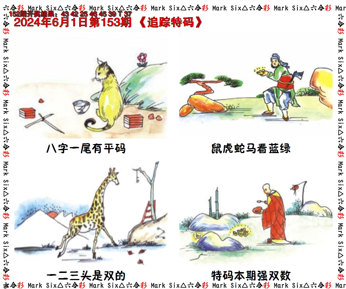 2024153期追踪特码