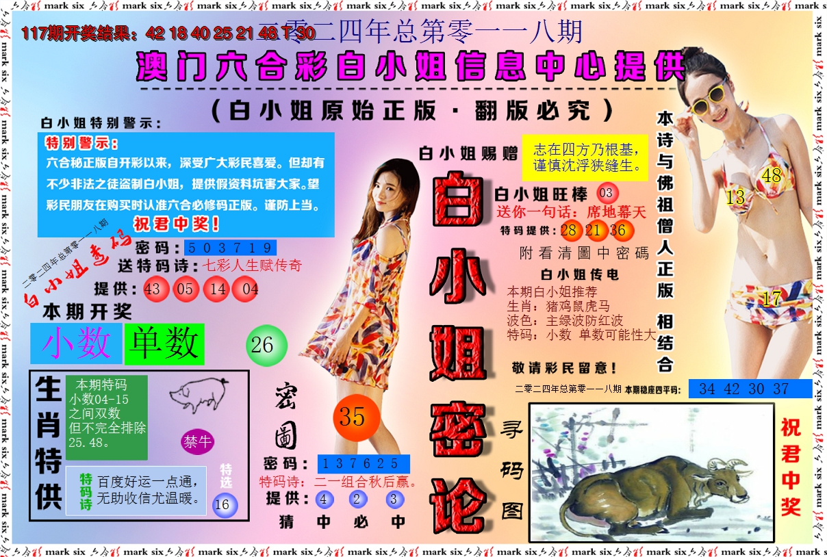 2024118期白小姐密论