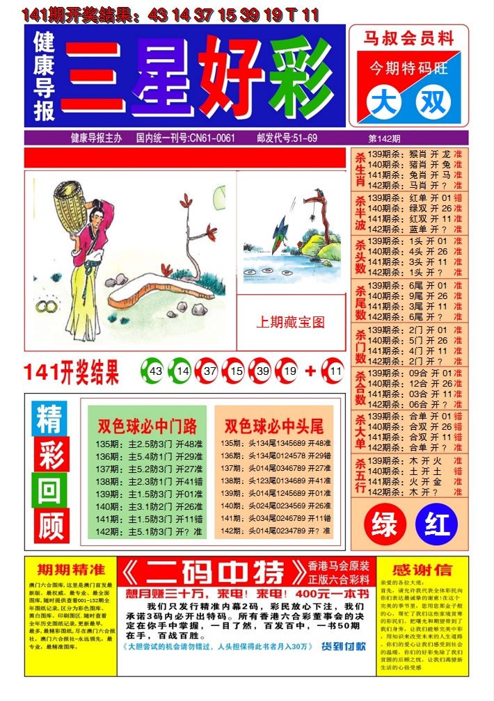 2024142期澳门三星好彩A