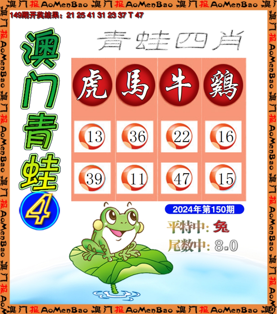 2024150期青蛙系列4