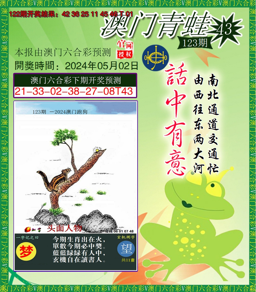 2024123期青蛙系列43