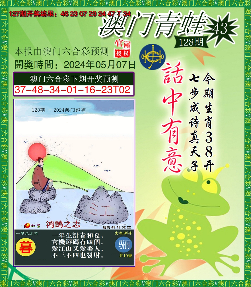 2024128期青蛙系列43