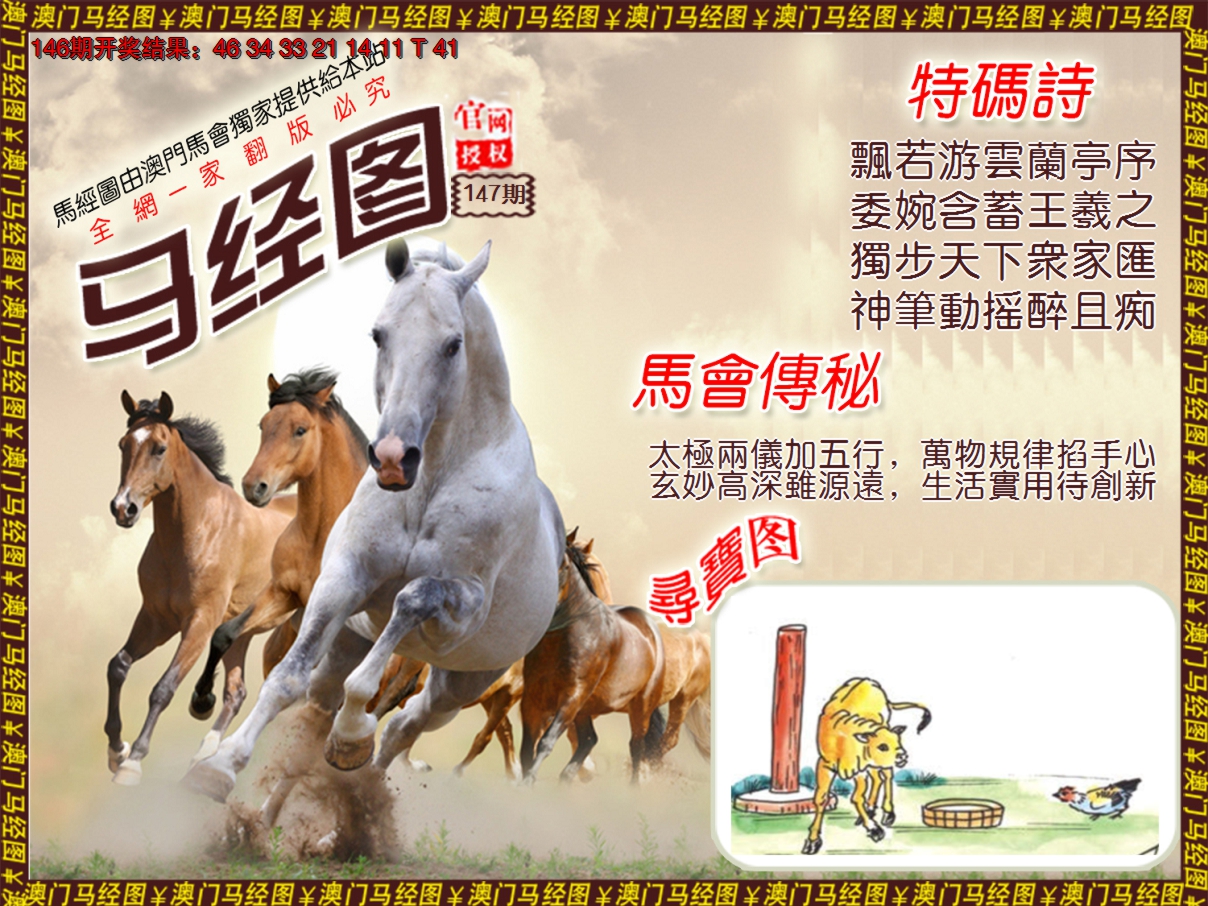 2024147期马经系列1