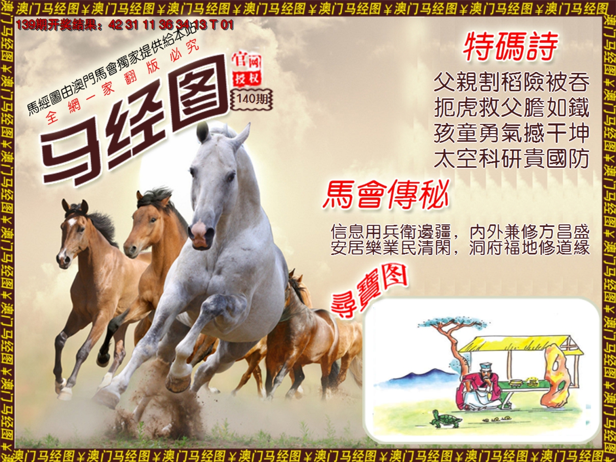 2024140期马经系列1