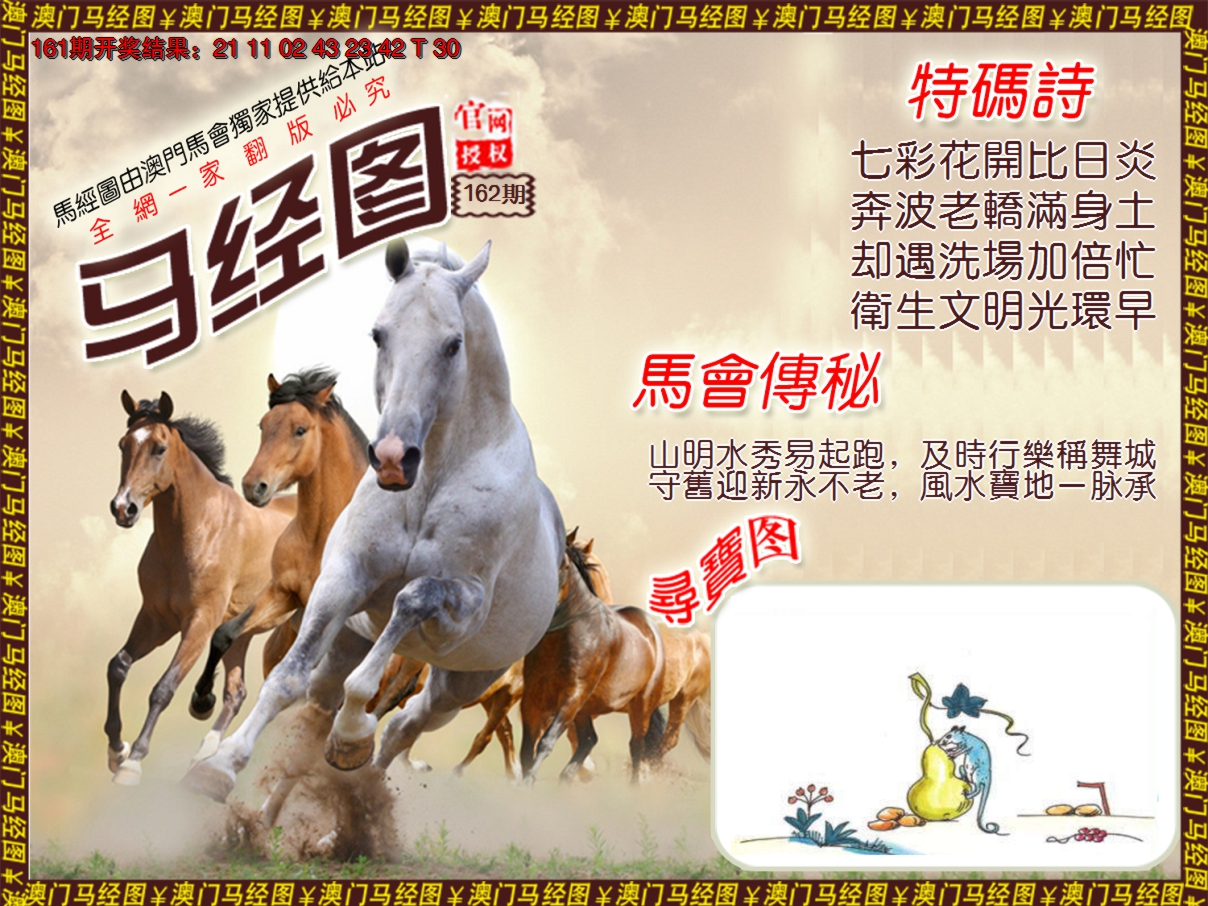 2024162期马经系列1