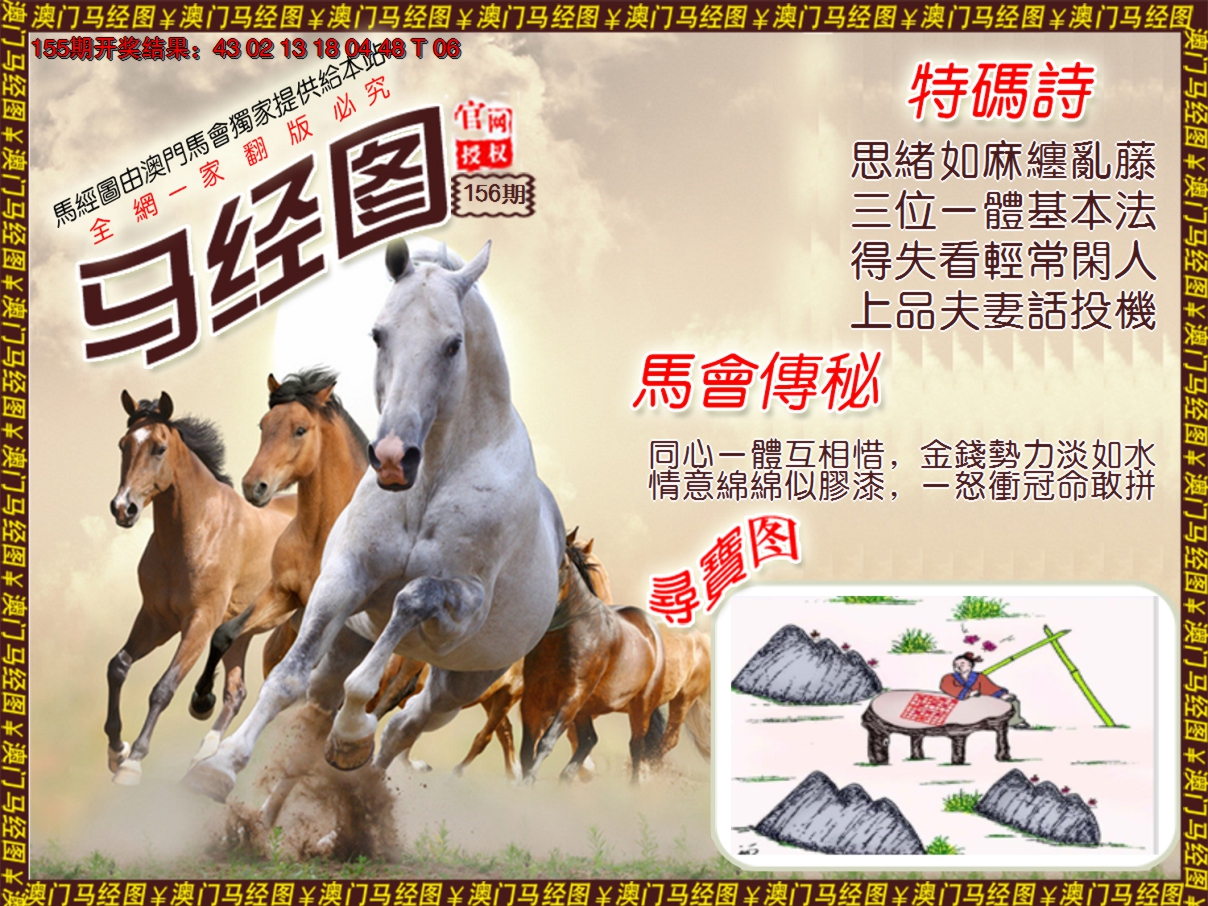 2024156期马经系列1