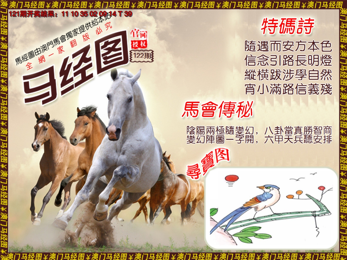 2024122期马经系列1