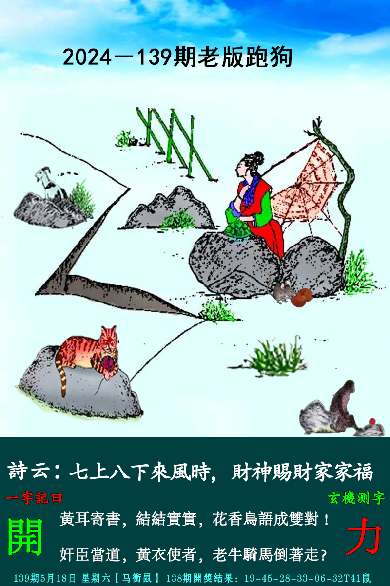 2024139期老跑狗图