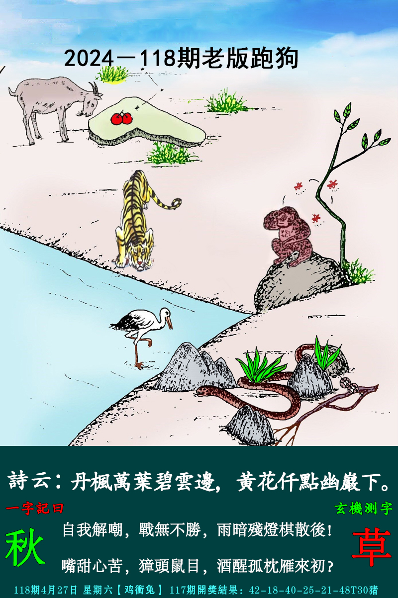 2024118期老跑狗图