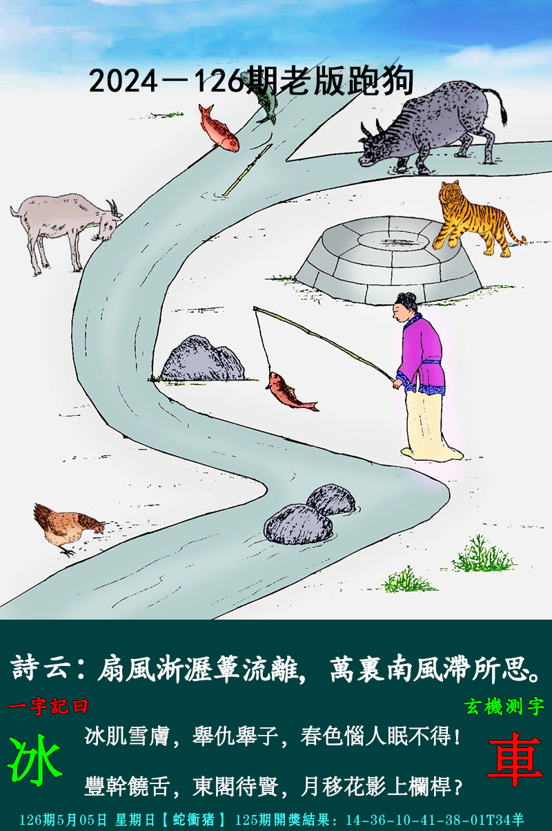 2024126期老跑狗图