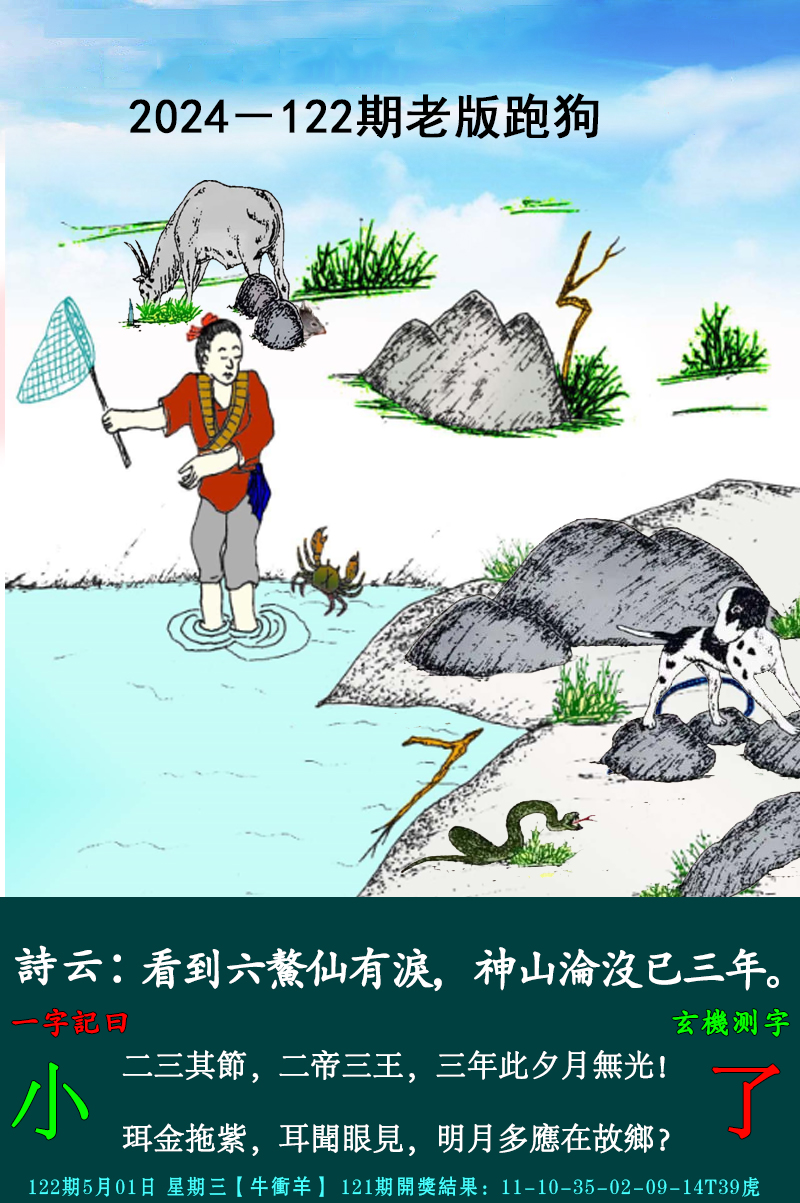 2024122期老跑狗图