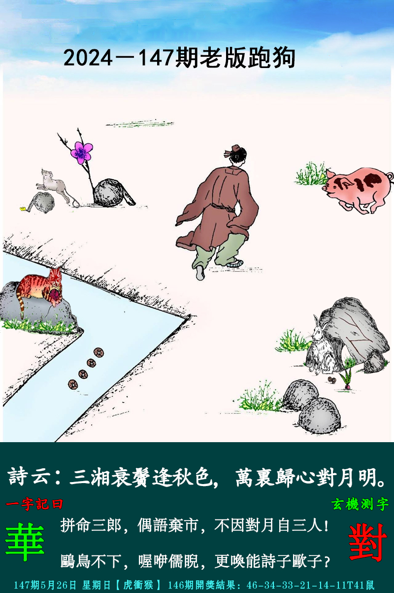 2024147期老跑狗图