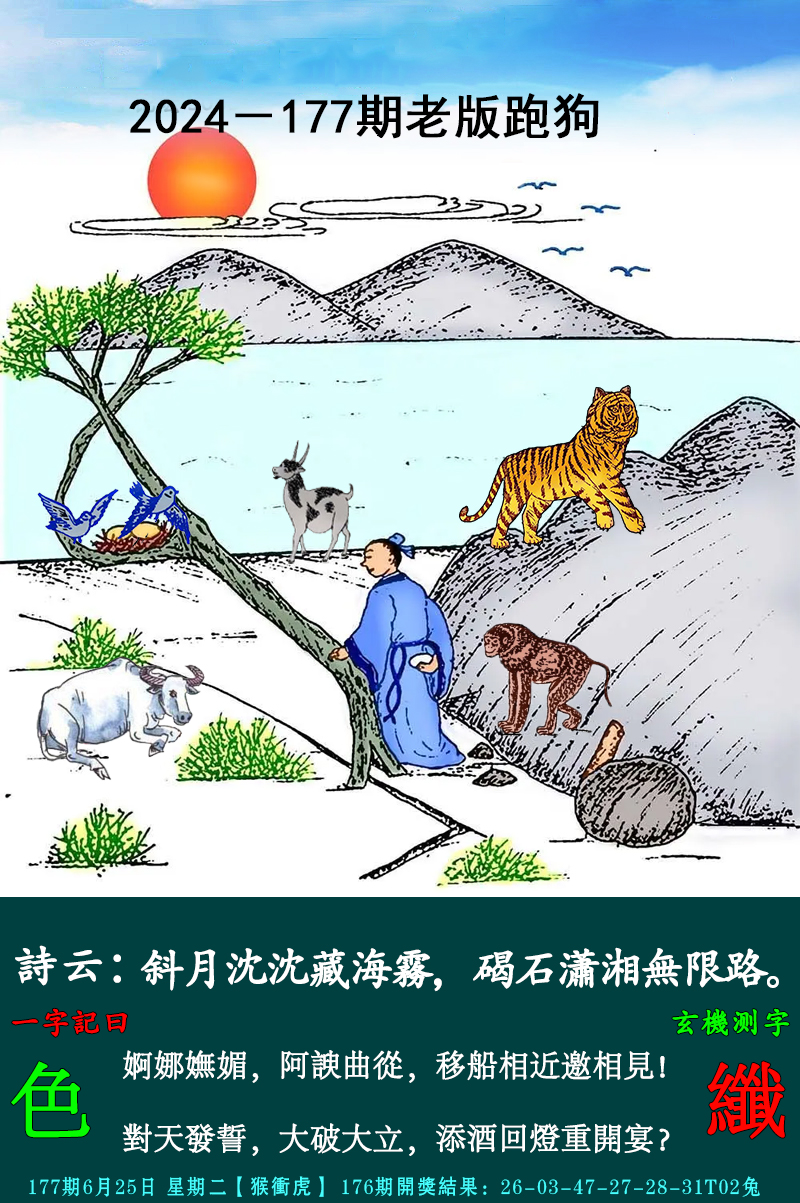 2024177期老跑狗图