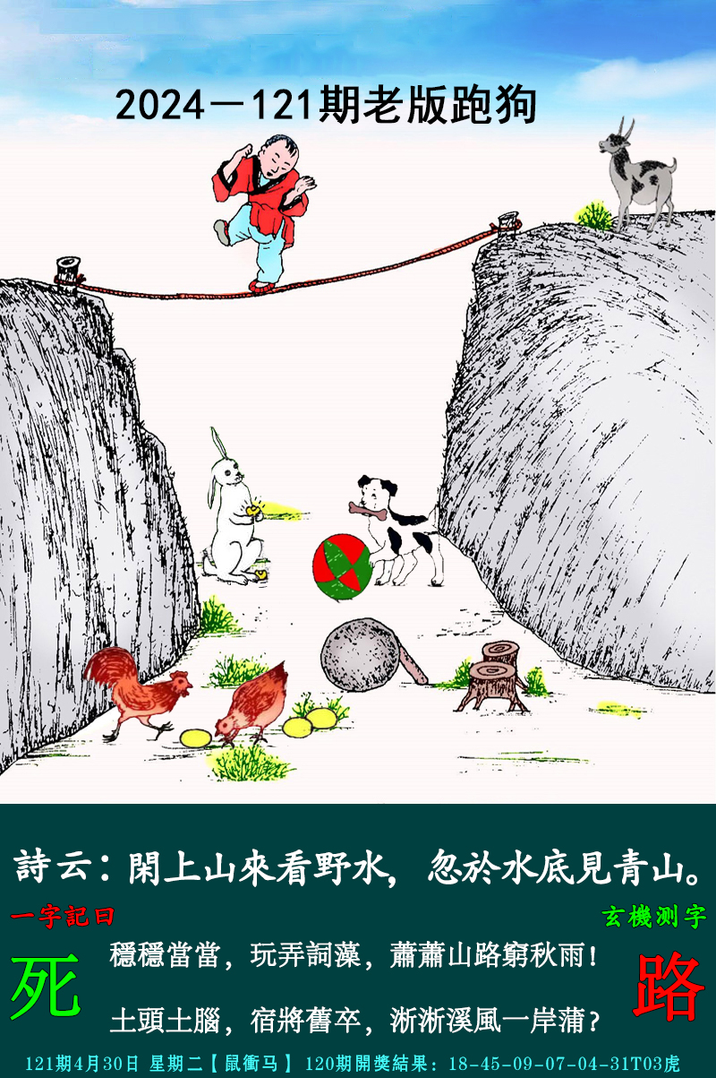 2024121期老跑狗图