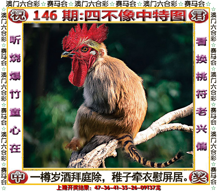 2024146期四不像中特图