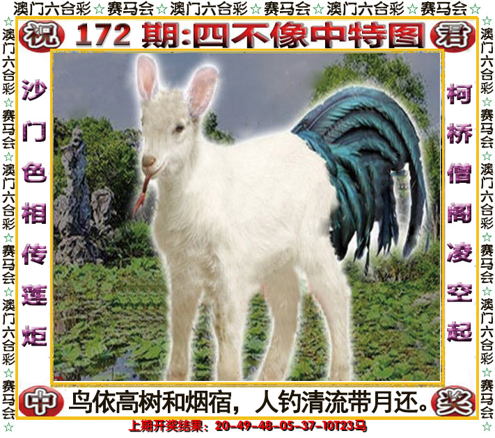 2024172期四不像中特图