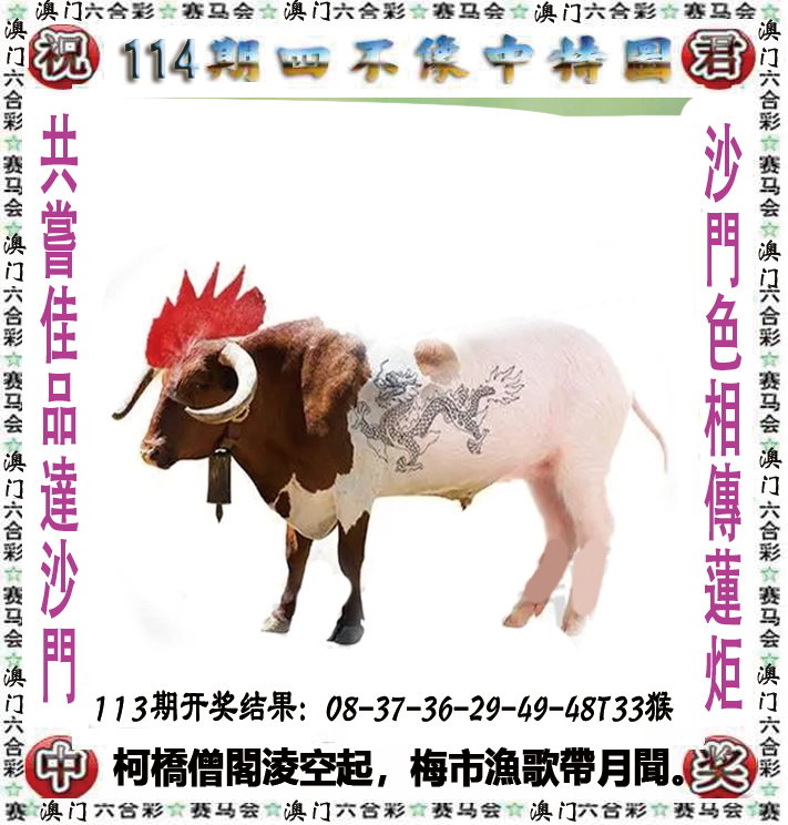 2024114期四不像中特图