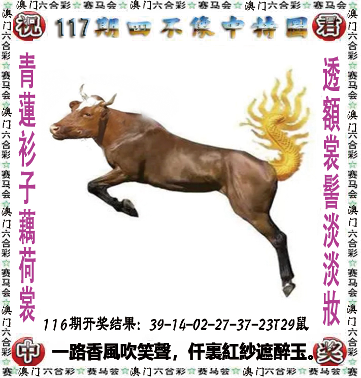 2024117期四不像中特图
