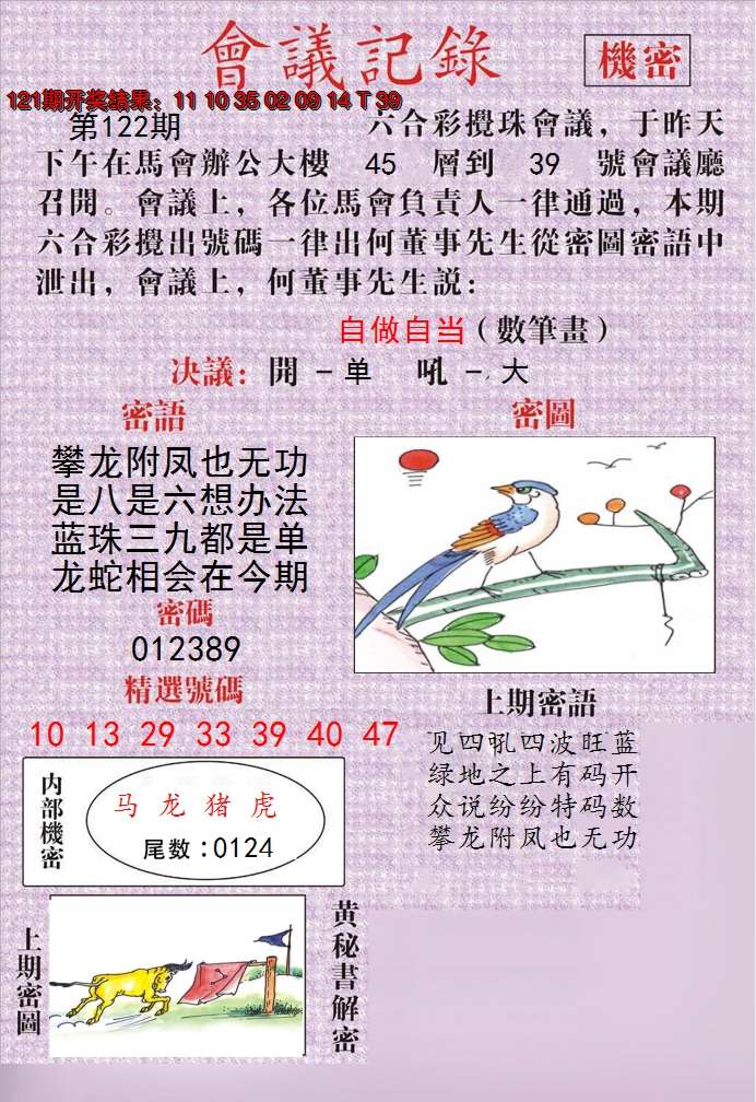 2024122期澳门会议记录