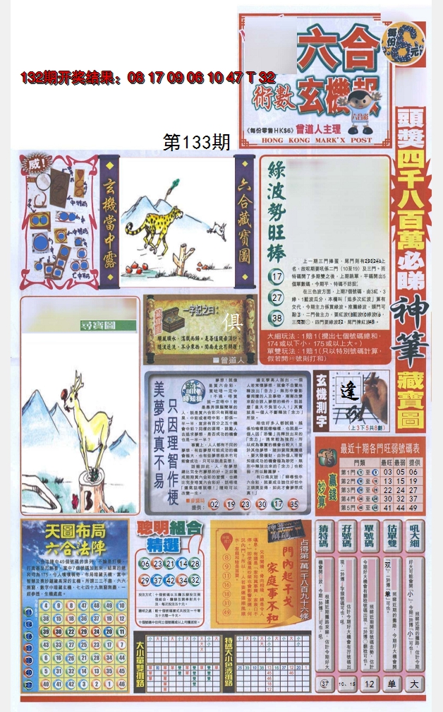 2024133期六合玄机报