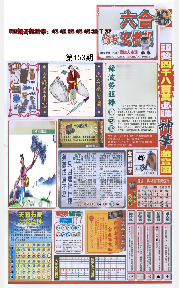 2024153期六合玄机报