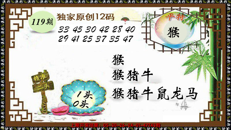 2024119期12码特图