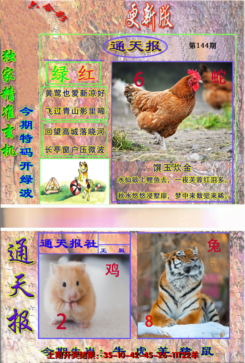 2024144期新通报