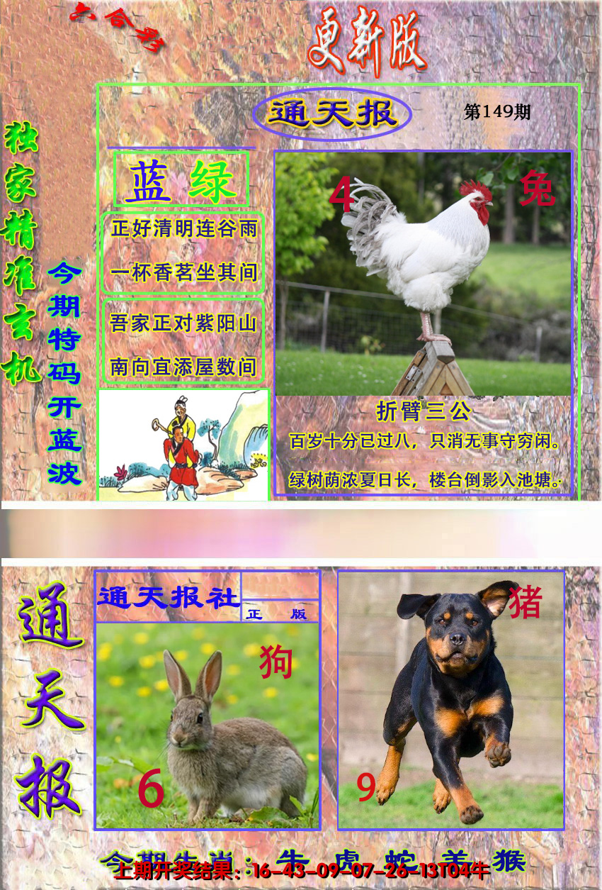 2024149期新通报