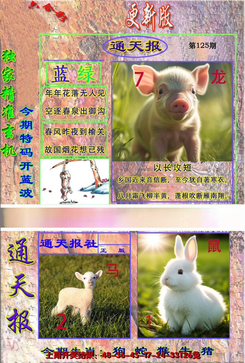 2024125期新通报