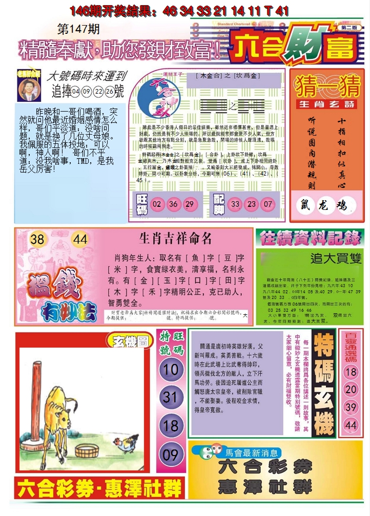 2024147期六合财富B