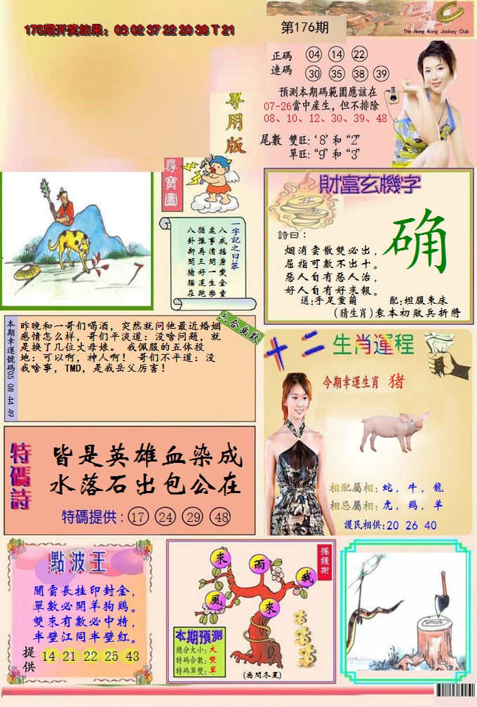 2024176期九龍专用版(推荐)