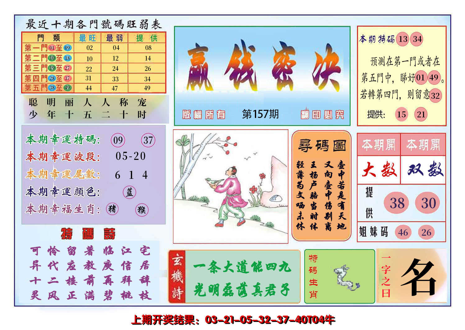 2024157期九龍赢钱密决(推荐)