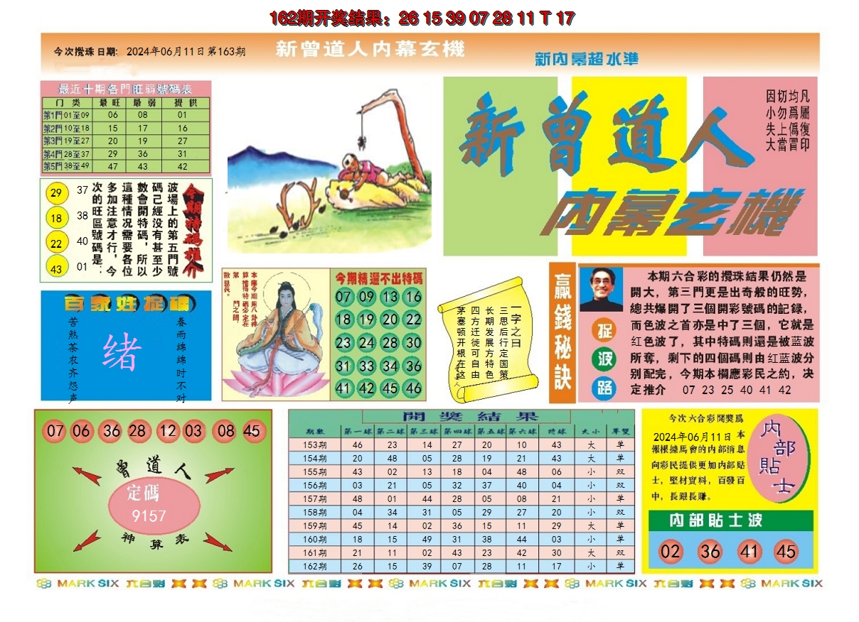 2024163期新曾道人内幕A