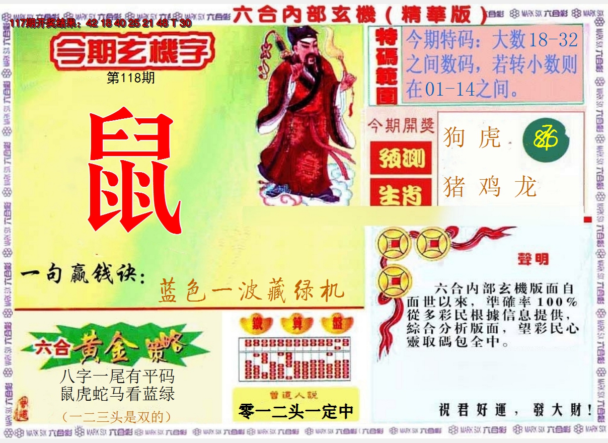 2024118期内幕玄机报
