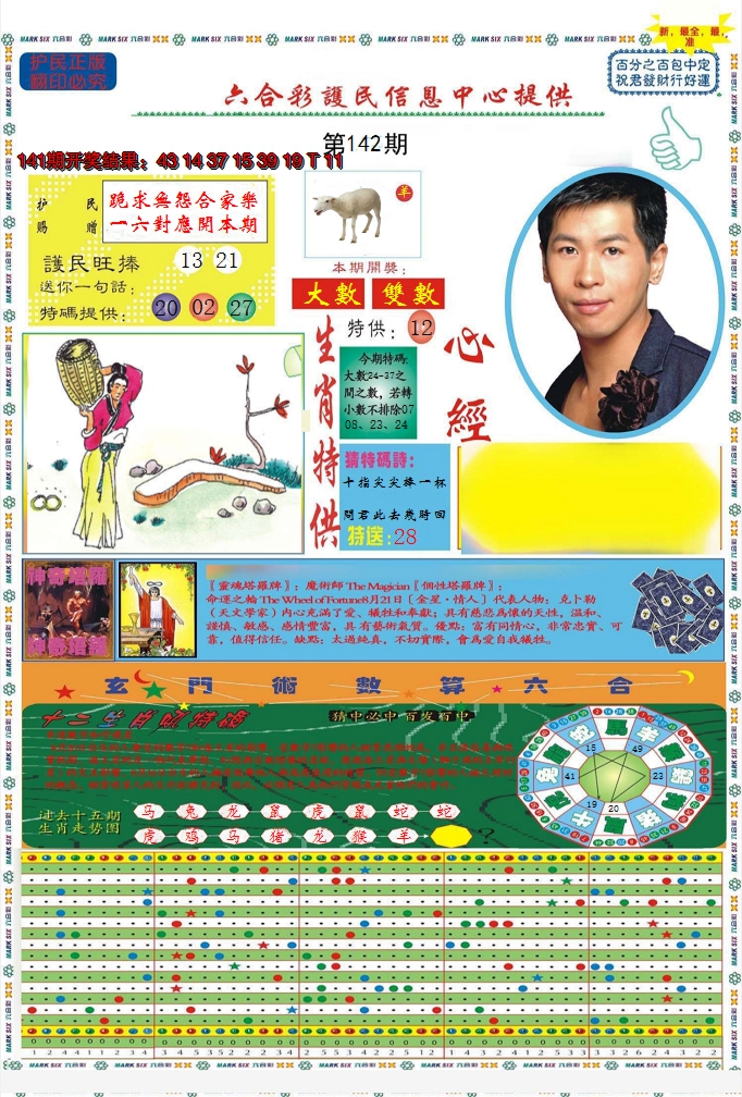 2024142期九龍心经A(推荐)