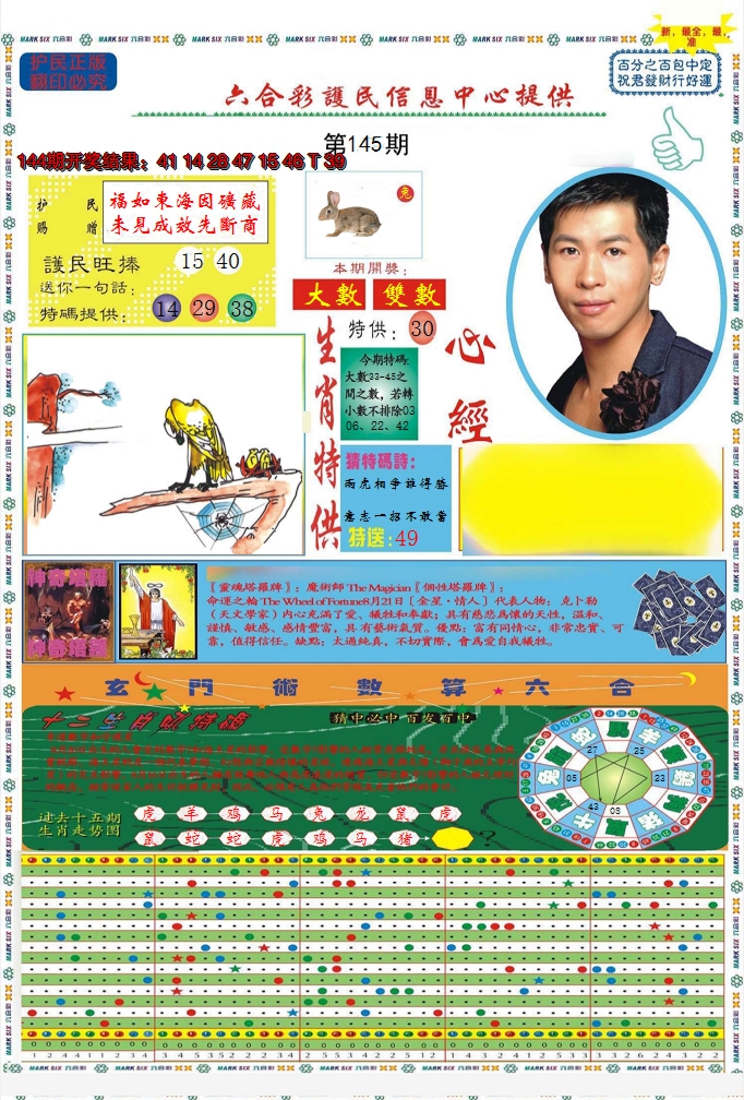 2024145期九龍心经A(推荐)