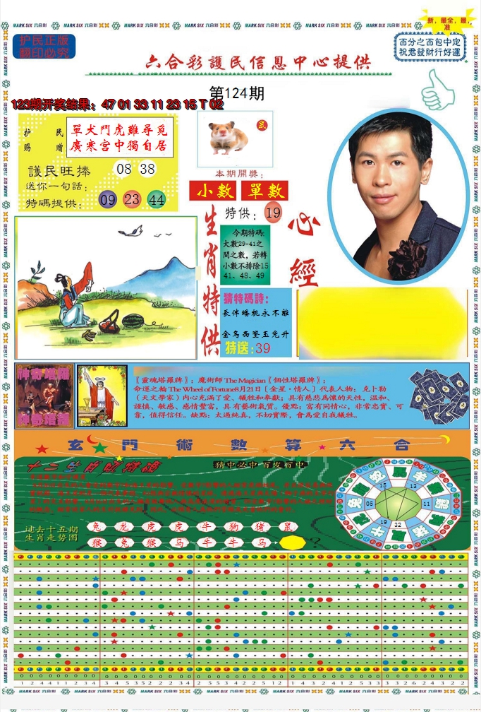 2024124期九龍心经A(推荐)