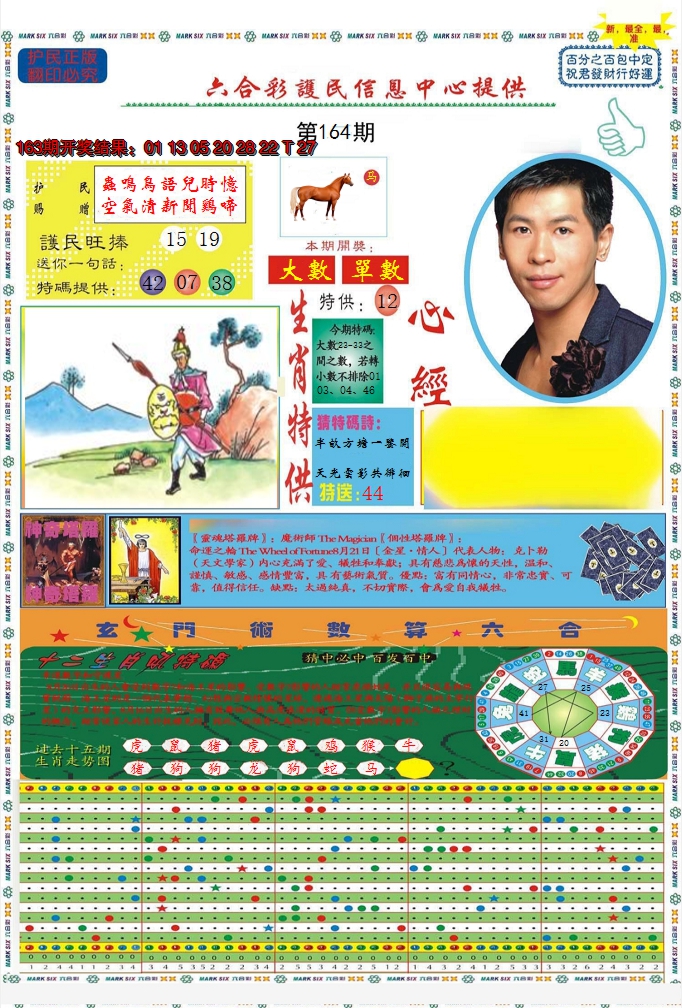 2024164期九龍心经A(推荐)