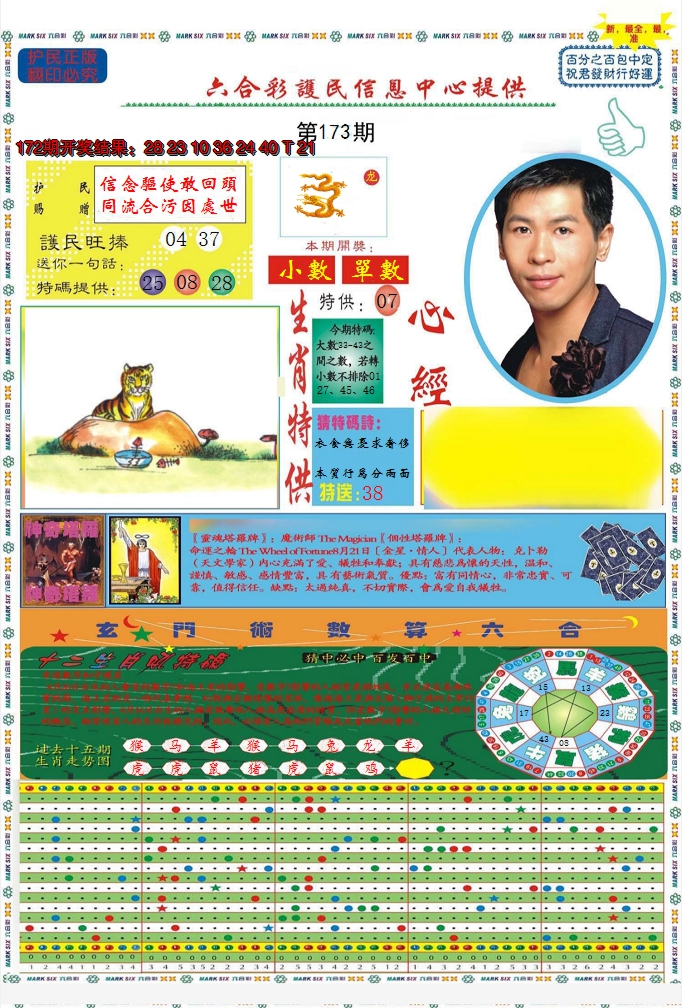2024173期九龍心经A(推荐)