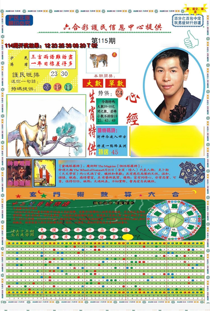 2024115期九龍心经A(推荐)
