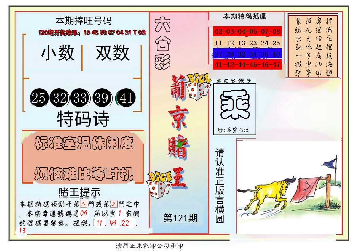 2024121期葡京赌王彩