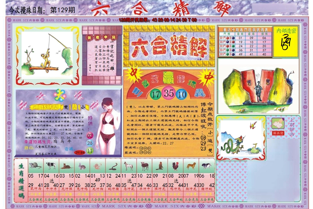 2024129期六合精解A