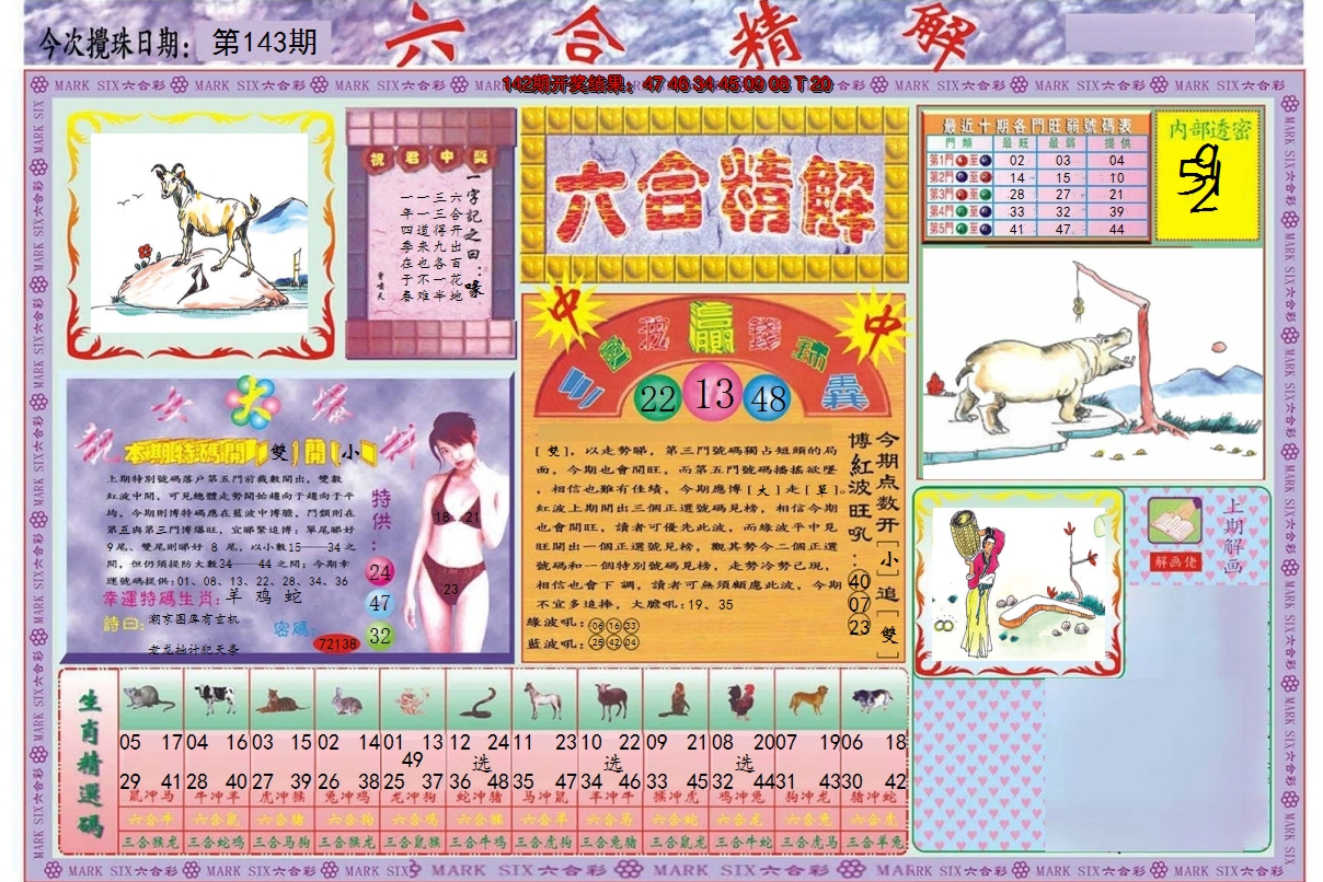 2024143期六合精解A